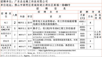 西宁电工最新招聘信息