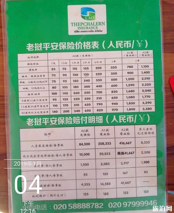 老挝最新税率与探索自然美景之旅