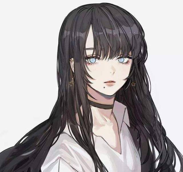 二次元魅力揭秘，冷酷女生动漫头像的独特风采