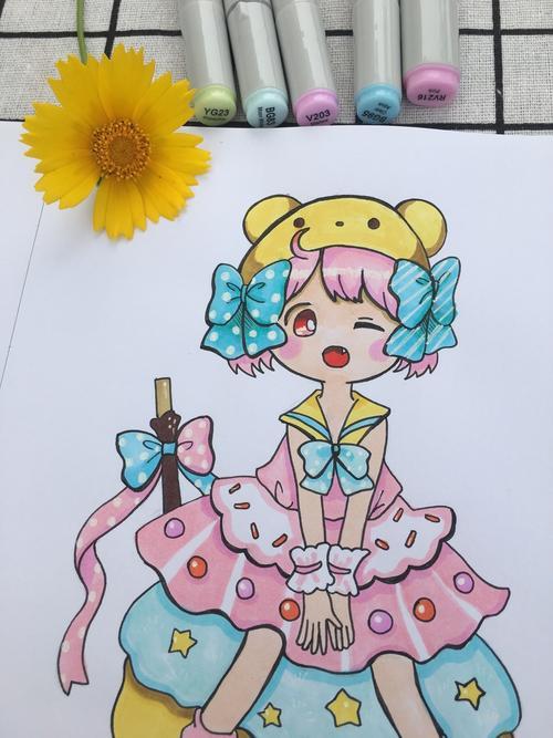 马克笔画动漫人物，艺术与技术的完美融合创作之旅